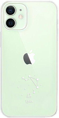 iSaprio Clear Case - Libra - iPhone 12 - Phone Cover - Main image