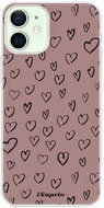 iSaprio Heart Dark - iPhone 12 mini - Phone Cover