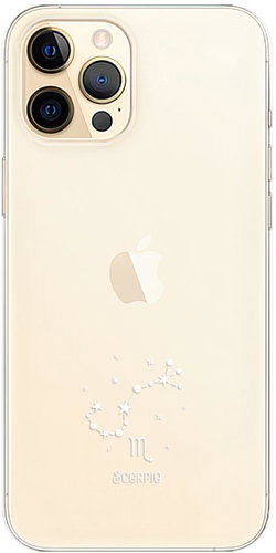 iSaprio Clear Case - Scorpio - iPhone 12 Pro Max - Phone Cover - Main image
