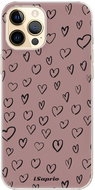 iSaprio Heart Dark - iPhone 12 Pro Max - Phone Cover