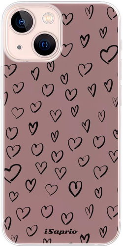 iSaprio Heart Dark - iPhone 13 mini - Phone Cover - Main image