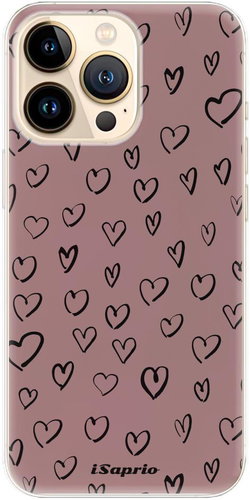 iSaprio Heart Dark - iPhone 13 Pro - Phone Cover - Main image