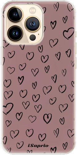 iSaprio Heart Dark - iPhone 13 Pro Max - Phone Cover - Main image