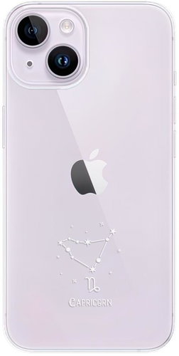iSaprio čiré pouzdro - Kozoroh - iPhone 14 - Phone Cover - Main image