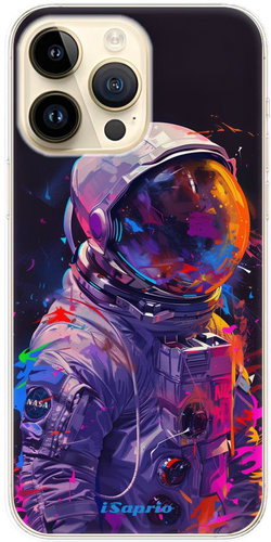 iSaprio Neon Astronaut - iPhone 14 Pro Max - Phone Cover - Main image