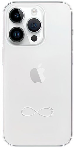iSaprio Clear Case - Infinity - iPhone 15 Pro - Phone Cover - Main image