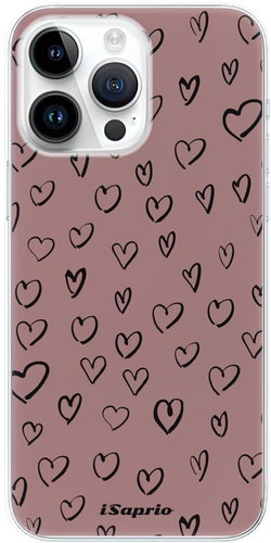 iSaprio Heart Dark - iPhone 15 Pro Max - Phone Cover - Main image