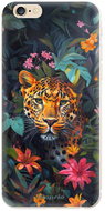 iSaprio Flower Jaguar - iPhone 6 - Phone Cover