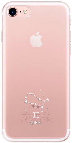 iSaprio čiré pouzdro - Blíženci - iPhone 7 / 8 - Phone Cover - Main image