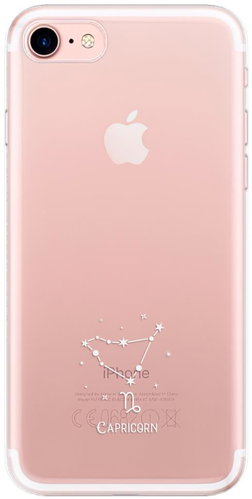 iSaprio čiré pouzdro - Kozoroh - iPhone 7 / 8 - Kryt na mobil - Hlavní obrázek