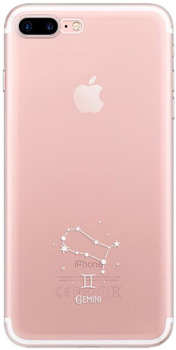 iSaprio Clear Case - Gemini - iPhone 7 Plus / 8 Plus - Phone Cover - Main image