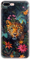iSaprio Flower Jaguar - iPhone 7 Plus / 8 Plus - Phone Cover