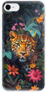 iSaprio Flower Jaguar - iPhone SE 2020 / SE 2020 - Phone Cover
