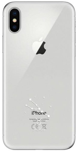iSaprio čiré pouzdro - Býk - iPhone X - Phone Cover - Main image