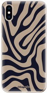 iSaprio Zebra Black - iPhone XS - Phone Cover
