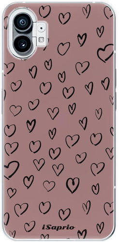 iSaprio Heart Dark - Nothing Phone (1) - Phone Cover - Main image