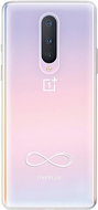 iSaprio čiré pouzdro - Infinity - OnePlus 8 - Phone Cover