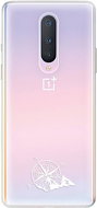 iSaprio čiré pouzdro - Explore - OnePlus 8 - Phone Cover