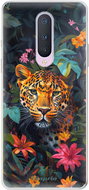 iSaprio Flower Jaguar - OnePlus 8 - Phone Cover