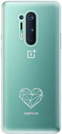 iSaprio čiré pouzdro - Digital Love - OnePlus 8 Pro - Phone Cover