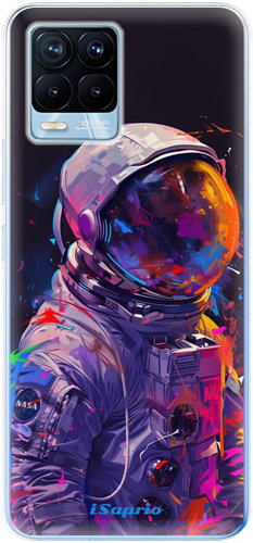 iSaprio Neon Astronaut - Realme 8 / 8 Pro - Kryt na mobil - Hlavní obrázek