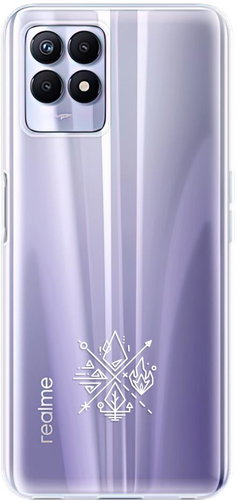 iSaprio čiré pouzdro - Elements - Realme 8i - Phone Cover - Main image