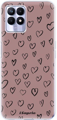 iSaprio Heart Dark - Realme 8i - Phone Cover - Main image
