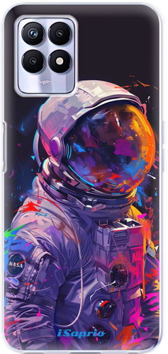 iSaprio Neon Astronaut - Realme 8i - Phone Cover - Main image