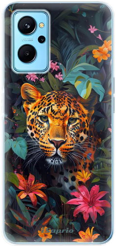iSaprio Flower Jaguar - Realme 9i - Kryt na mobil - Hlavní obrázek