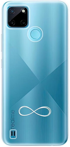iSaprio čiré pouzdro - Infinity - Realme C21Y / C25Y - Phone Cover - Main image