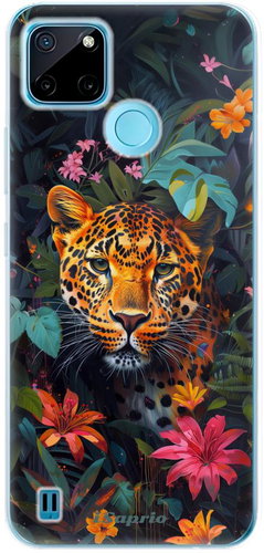 iSaprio Flower Jaguar - Realme C21Y / C25Y - Phone Cover - Main image
