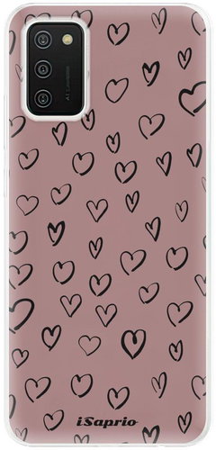 iSaprio Heart Dark - Samsung Galaxy A02s - Phone Cover - Main image