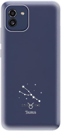 iSaprio čiré pouzdro - Býk - Samsung Galaxy A03 - Phone Cover - Main image