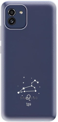 iSaprio čiré pouzdro - Lev - Samsung Galaxy A03 - Phone Cover - Main image