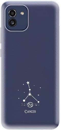 iSaprio clear case - Cancer - Samsung Galaxy A03 - Phone Cover - Main image