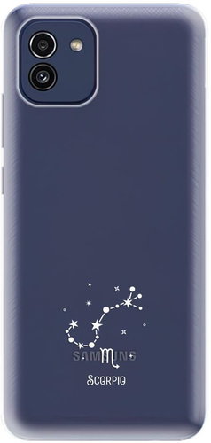 iSaprio clear case - Scorpio - Samsung Galaxy A03 - Phone Cover - Main image