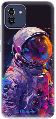 iSaprio Neon Astronaut - Samsung Galaxy A03 - Phone Cover - Main image
