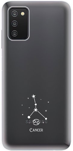 iSaprio clear case - Cancer - Samsung Galaxy A03s - Phone Cover - Main image