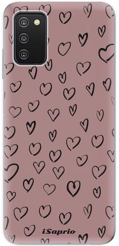 iSaprio Heart Dark - Samsung Galaxy A03s - Phone Cover - Main image