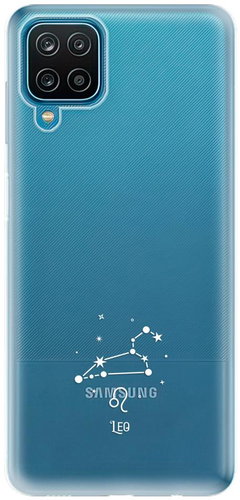 iSaprio čiré pouzdro - Lev - Samsung Galaxy A12 - Phone Cover - Main image