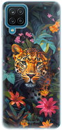 iSaprio Flower Jaguar - Samsung Galaxy A12 - Phone Cover