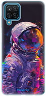 iSaprio Neon Astronaut - Samsung Galaxy A12 - Phone Cover