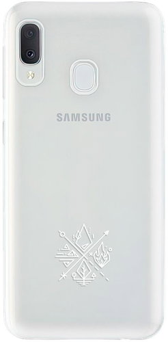 iSaprio clear case - Elements - Samsung Galaxy A20e - Phone Cover - Main image