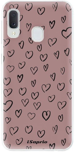 iSaprio Heart Dark - Samsung Galaxy A20e - Phone Cover - Main image