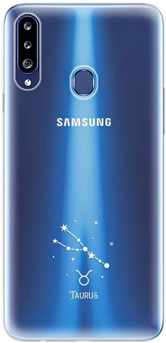 iSaprio čiré pouzdro - Býk - Samsung Galaxy A20s - Phone Cover - Main image
