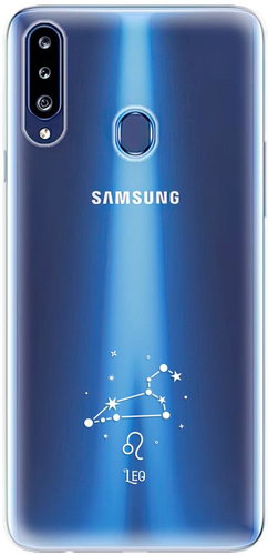 iSaprio čiré pouzdro - Lev - Samsung Galaxy A20s - Phone Cover - Main image