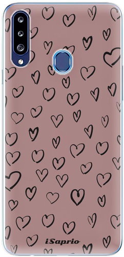 iSaprio Heart Dark - Samsung Galaxy A20s - Phone Cover - Main image