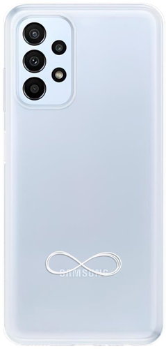 iSaprio čiré pouzdro - Infinity - Samsung Galaxy A23 / A23 5G - Phone Cover - Main image