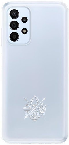 iSaprio čiré pouzdro - Elements - Samsung Galaxy A23 / A23 5G - Kryt na mobil - Hlavní obrázek