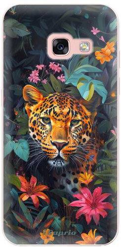 iSaprio Flower Jaguar - Samsung Galaxy A3 2017 - Phone Cover - Main image
